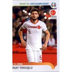 Okay Yokuşlu Turkey 410 Panini Road to UEFA EURO 2020 Sticker Collection