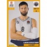Buy Sticker Soccer Leon Kratzer Paris Basketball Panini Euroleague 2024-25