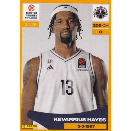 Kevarrius Hayes Paris Basketball 296