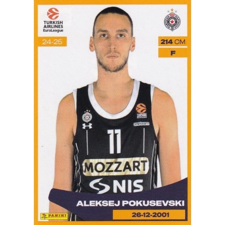 Aleksej Pokusevski Partizan Mozzart 306