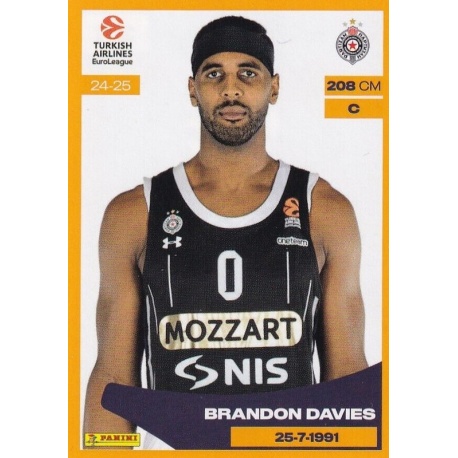 Brandon Davies Partizan Mozzart 311