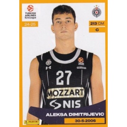Aleksa Dimitrijevic Partizan Mozzart 313