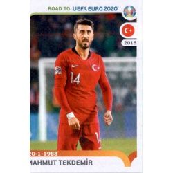 Mahmut Tekdemir Turkey 412 Panini Road to UEFA EURO 2020 Sticker Collection