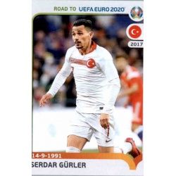 Serdar Gürler Turkey 413 Panini Road to UEFA EURO 2020 Sticker Collection