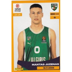 Mantas Juzenas Zalgiris Kaunas 347