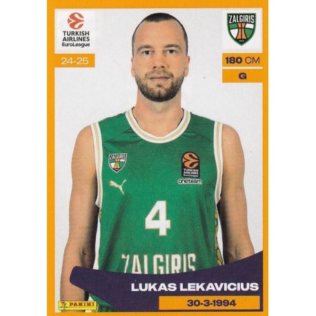Lukas Lekavicius Zalgiris Kaunas 350