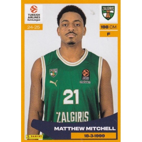 Matthew Mitchell Zalgiris Kaunas 354