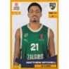 Buy Sticker Soccer Matthew Mitchell Zalgiris Kaunas Euroleague 2024-25 Panini