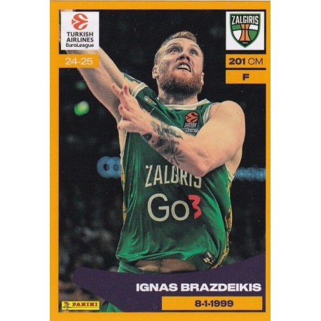 Ignas Brazdeikis Zalgiris Kaunas 355