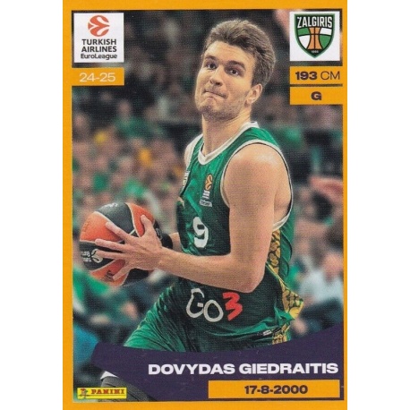 Dovydas Giedraitis Zalgiris Kaunas 358