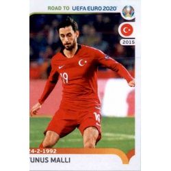 Yunus Mallı Turkey 414 Panini Road to UEFA EURO 2020 Sticker Collection