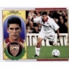 Soccer Sticker Carlos Sevilla Liga Este 1996-97
