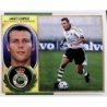Soccer Sticker Javi López Ultimos Fichajes Racing Santander Liga Este 96-97