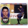 Soccer Sticker García Ultimos Fichajes Extremadura Liga 96-97 Ediciones Este