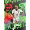 Comprar Trading Card Bukayo Saka Impact Hero Inglaterra Panini Top Class 2025 