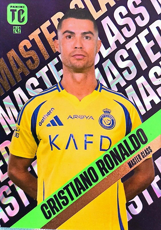 Offer Soccer Cards Cristiano Ronaldo Master Class Al-Nassr FC