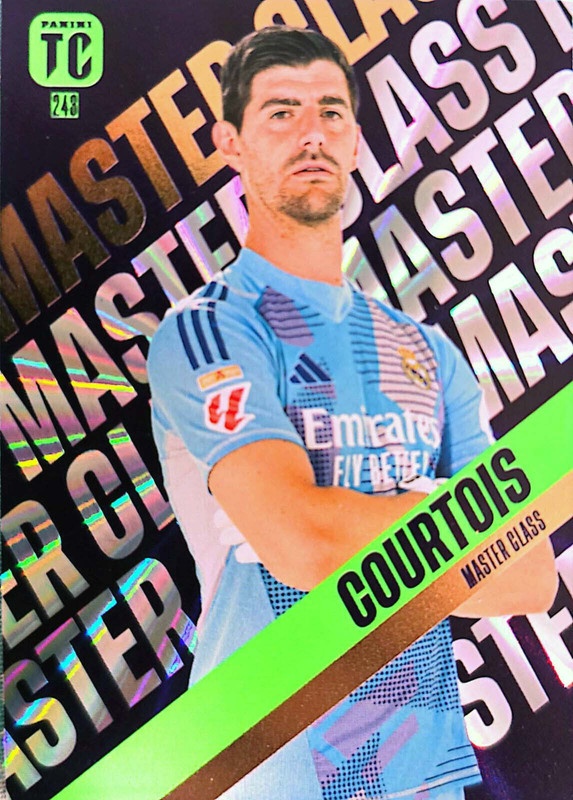 Carte Collector Topps Carnaval Thibaut Courtois Real Madrid - Édition Limitée 13/25, Saison 22/23