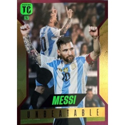 Lionel Messi Unbeatable Red Argentina 267