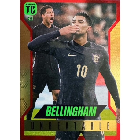 Jude Bellingham Unbeatable Red Inglaterra 268