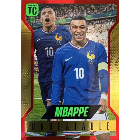 Kylian Mbappé Unbeatable Red Francia 269
