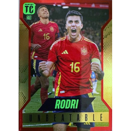 Rodri Unbeatable Red Spain 270