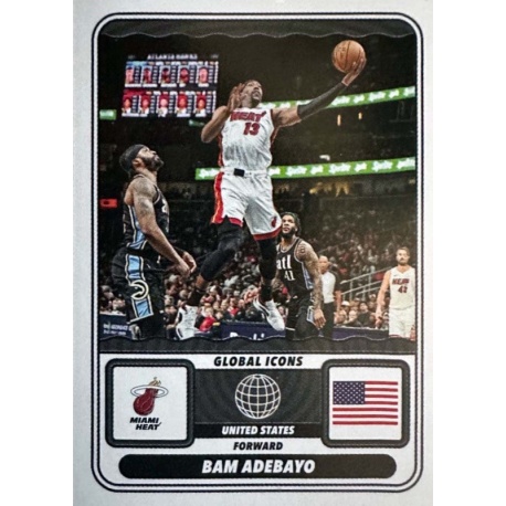 Bam Adebayo Global Icons 73