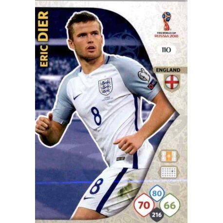 Eric Dier Inglaterra 110 Adrenalyn XL Russia 2018 