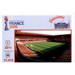 Stade du Hainaut 23 Panini Fifa Women's World Cup France 2019 