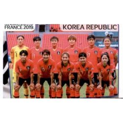 Alineación South Korea 44 Panini Fifa Women's World Cup France 2019 