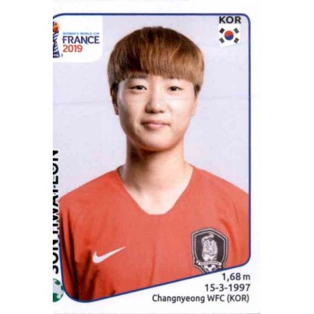 Son Hwayeon South Korea 61 Panini Fifa Women's World Cup France 2019 