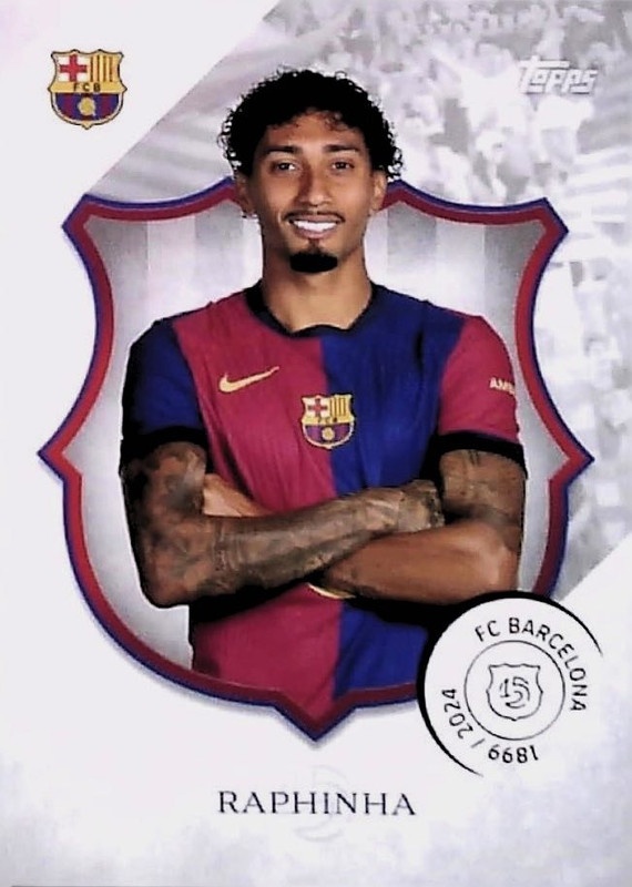 Buy Cards Raphinha Topps Legacy Barcelona 125
