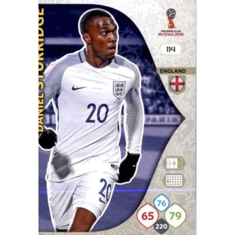 Daniel Sturridge Inglaterra 114 Adrenalyn XL World Cup 2018 