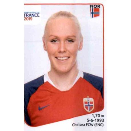 Maria Thorisdottir Norway 66 Panini Fifa Women's World Cup France 2019 