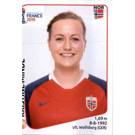 Kristine Minde Norway 71 Panini Fifa Women's World Cup France 2019 
