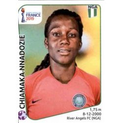 Chiamaka Nnadozie Nigeria 84 Panini Fifa Women's World Cup France 2019 