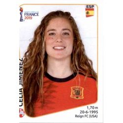 Celia Jiménez Spain 147 Panini Fifa Women's World Cup France 2019 