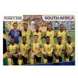 Alineación South Africa 158 Panini Fifa Women's World Cup France 2019 