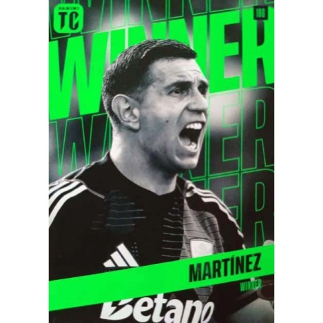Emiliano Martínez Winner Aston Villa 186