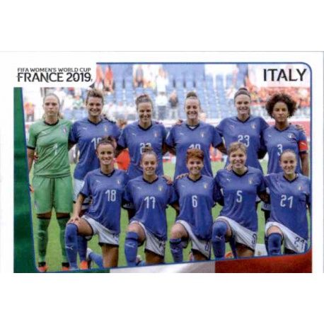 Alineación Italy 196 Panini Fifa Women's World Cup France 2019 