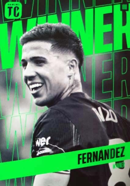 Buy Cards Enzo Fernández Winner Chelsea Panini Fifa Top Class