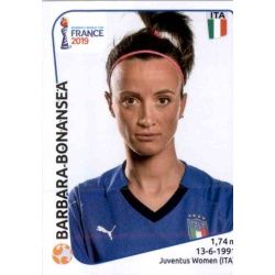 Barbara Bonansea Italy 207 Panini Fifa Women's World Cup France 2019 
