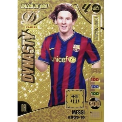 Messi Balón de Oro Dinasty 2009-10