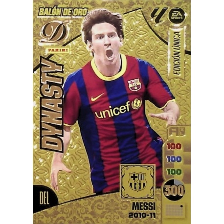 Messi Balón de Oro Dinasty 2010-11