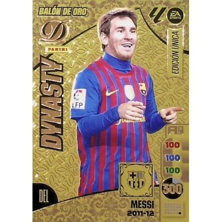 Messi Balón de Oro Dinasty 2011-12