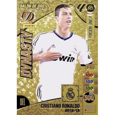 Cristiano Ronaldo Balón de Oro Dinasty 2012-13