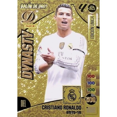 Cristiano Ronaldo Balón de Oro Dinasty 2015-16