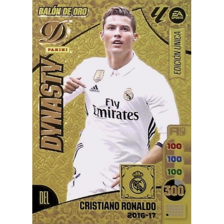 Cristiano Ronaldo Balón de Oro Dinasty 2016-17