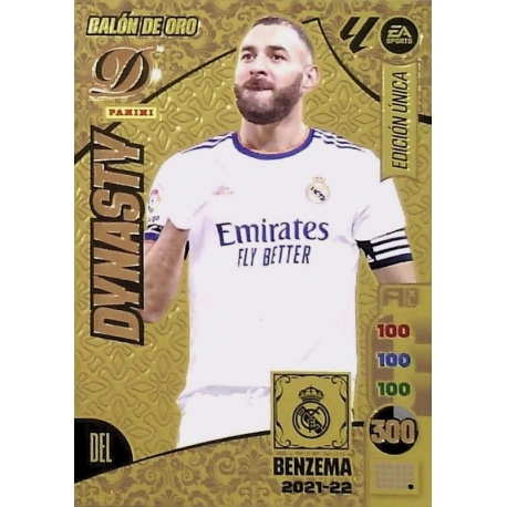 Benzema Balón de Oro Dinasty 2021-22