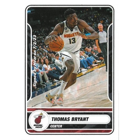 Thomas Bryant Miami Heat 214