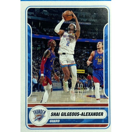 Josh Giddey Oklahoma City Thunder 414